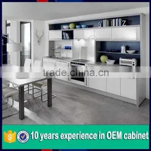 Modular High Gloss Kitchen Cabinet Modern Kitchen Furniture Design Kitchen Set thumbnail-1