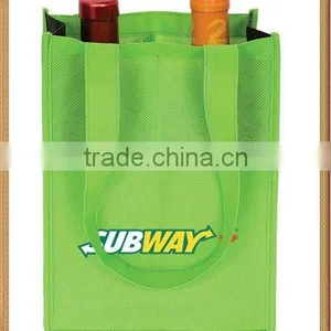 Best Selling Recyclable Non Woven Wine Bag(2W-1946) thumbnail-1