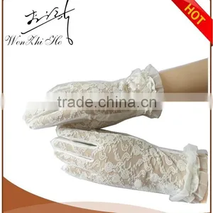 2016 New Fashion Sun Protective Party Wedding Dress Gloves For Flower Girls thumbnail-1