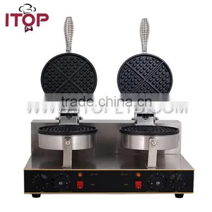 High Quality Electric Machine to Make Waffles/round Waffle Maker thumbnail-1