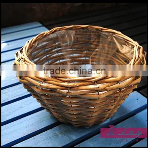 Willow and Wire Basket thumbnail-3