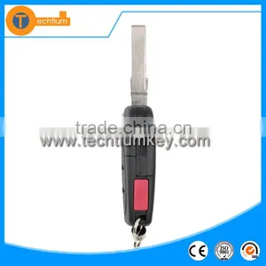 3+1 Button Blank Shell 1616 Battery For Audi A6 Remote Key thumbnail-5