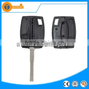 Hot Sale ABS Plastic Transponder Key Case With Uncut Blade no Logo for Ford Focus thumbnail-1