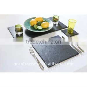 Slate Stone Coasters and Placemats thumbnail-1