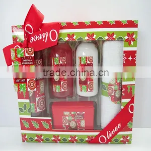Wholesale Relaxing Cream Body Care Bath Set thumbnail-1