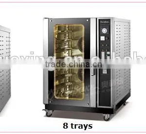 2016 10 Trays Big Capacity Commercial Baguette Gas Oven Convection Oven With Steam Function thumbnail-3