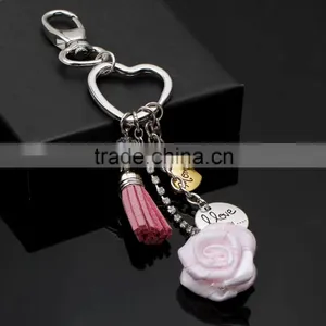 In Stock New Llaveros Mujer Portachiavi Heart Keychain for Keys Llaveros Para Llaves I Love You Mom and Dad Key Chain Woman Port thumbnail-1
