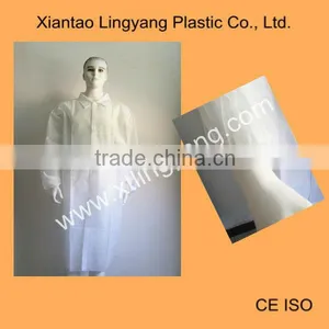 Long Sleeves Disposable Lab Coat thumbnail-1