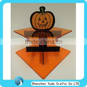 Halloween Happy Pumpkin Cupcake Stand Acrylic Cake Stand Plastic Cake Stand thumbnail-1