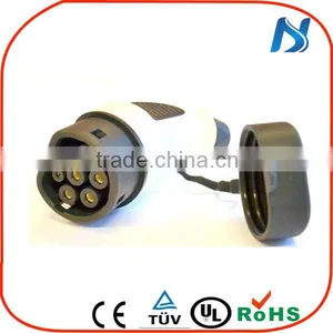 China Supplier IEC 62196 Vehicle Side Charging Socket / Type 2 ev Charging Electric Outlet thumbnail-2