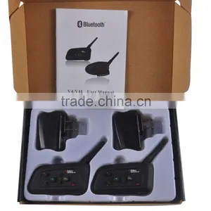 High Quality!Vnetphone V4 Bluetooth Stereo Walkie Talkie With Microphone Waterproof Bluetooth Headset thumbnail-6