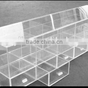 With 6 Drawer Acrylic Storage Box Clear Plastic Box thumbnail-2