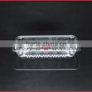 Disposable Plastic PET Packaging Tray Food-grade Safty Eco-friendly Transaprent DY-PA001 thumbnail-6