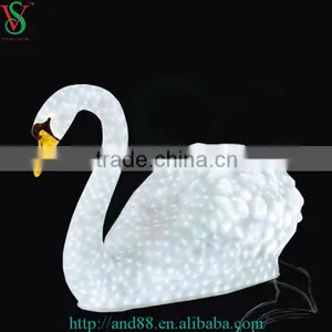 Animal Led Decorative Motif 3d Led Swan Light for Garden Ornaments thumbnail-1