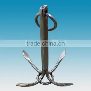 Small Grapnel Fingernails Four Claws Fishing Anchor thumbnail-1