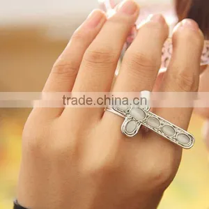 Hot Rings Jewelry Women Crucifix Ring thumbnail-2