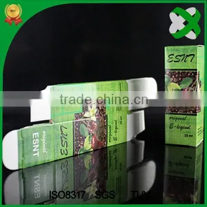 e Liquid Boxes for Dropper Bottle Packaging, e Liquid Boxes With Logo Printing thumbnail-1