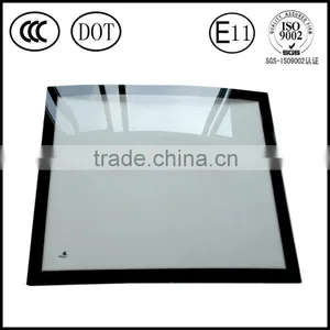 Kato HD820 Excavator Curved Cheap Tempered Glass and Glass Windscreen thumbnail-5