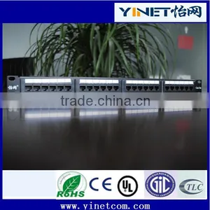 Premium FTP Cat5e 24-Port Patch Panel for Network thumbnail-2