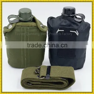 Factory Direct Sale Plastic Water Bottle, Plastic Military Water Canteen With Cover Blanket thumbnail-1