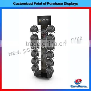 Hot Sale Portable Metal Motorcycle Helmet Rack thumbnail-1