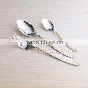 Elegant Spoon and Fork Set , Spoon and Fork Set , Chinese Soup Bowl and Spoon Set thumbnail-3