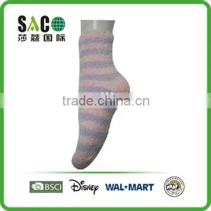 Simple Colorful Stripe Fluffy Socks thumbnail-1