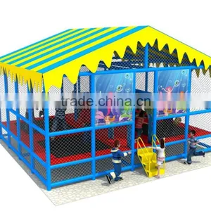 High Quality Jumping Trampoline With Safety Enclosure thumbnail-1