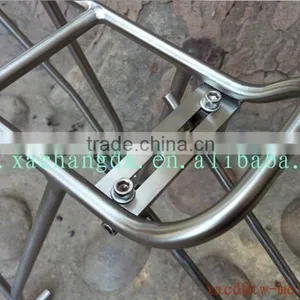 XACD Titanium Bicycle Rear Rack With Handing Brush Capacity 25kg Ti Bicycle Rear Rack thumbnail-5
