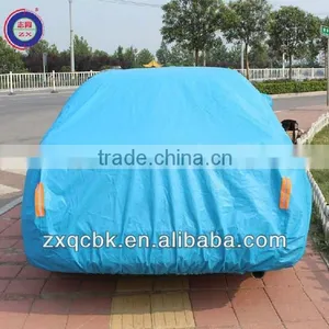 Crazy Sell !! 2014 Zhixia New Designed PVC Protective Car Body Covers/ Waterproof Car Cover thumbnail-1