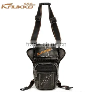 Old Fashion Design Drop Leg Bag for Men Bicycle Waist Packs thumbnail-1