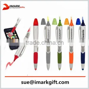 Twin Write Highlighter Pen And Stylus Touch Ballpoint Pen thumbnail-1