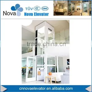 88888 Luxury 0.4m/s 320 KGS Home Elevator With Cheap Price , Villa Lift ,hydraulic Home Lifts thumbnail-5