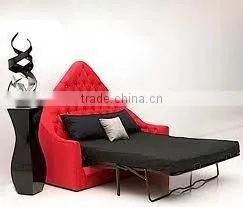 Pull Out Sofa Bed With Crystal Buttons thumbnail-1