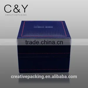 Antique Leather Ring Gift Box Made in China thumbnail-1
