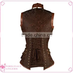 Sexy Steampunk Corset,steel Bone Corset thumbnail-4