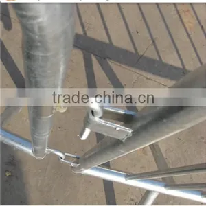 Environmental Temporary Privacy Fencing/1.1m High & 2.5m Width Galvanized Concert Crowd Control Barrier thumbnail-5
