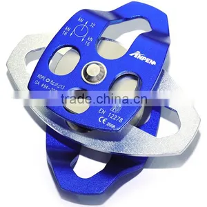 Climbing With Single Steel Wire Rope Double Pulley thumbnail-3