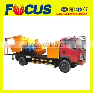 Concrete Mixer Pump on Truck With Aggregate Weighting System thumbnail-1