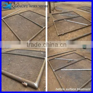 Basketball Court Chain Link Fence per Sqm Weight/ Rubber Coated Chain Link Fence thumbnail-5