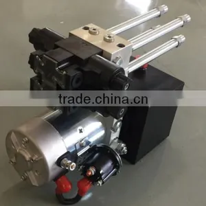 China Vehicle Lift 220V AC Hydraulic Power Unit thumbnail-1