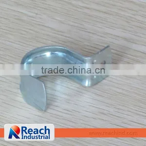 Galvanized Hinged Pipe Clamp thumbnail-1