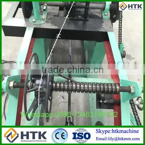 Energy Saving Automatic Straight and Reverse Barbed Wire Making Machine thumbnail-4