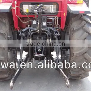2016 Hot 110hp 4WD NEW1104 With Front End Loader and Backhoe Farm Tractor thumbnail-4