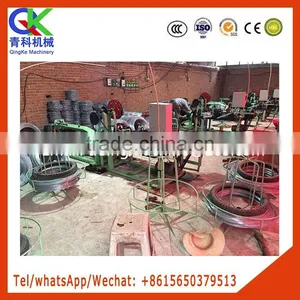 1000kg Double Strands of Barbed Wire Mesh Machine thumbnail-2