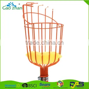 Wholesale High Quality Long Handle Telescoping Garden Tool Fruit Picker With Basket thumbnail-2