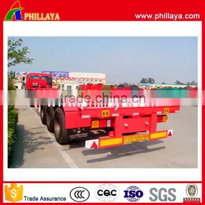 2 Axle 3 Axle 4 Axle Container Transportation Skeletal 53 Feet 20 Feet 40 Feet Container Semi Trailer thumbnail-3