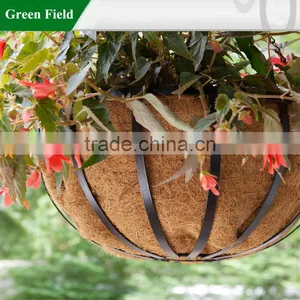 Garden Planter,Metal Hanging Flower Planters thumbnail-1