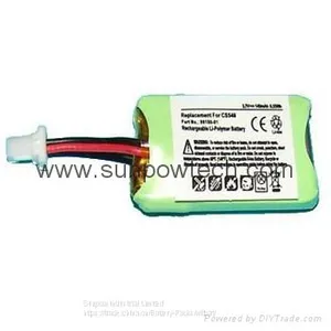 Plantronics CS540 Battery 86180-01 PA-PL007 thumbnail-1