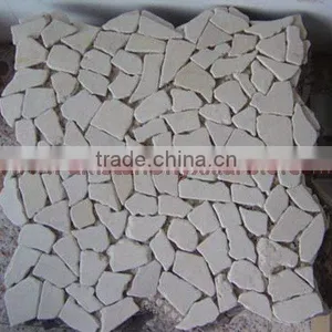 NEW BOTTICINA CREAM MARBLE MOSAIC TILES thumbnail-1